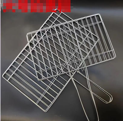 Barbecue Grill Automatic Molding Machine 80m/Min Wire Chamfering Machine