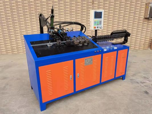 Metal Wire Flat Iron Bending Machine Stainless Steel 50m/Min With Servo Motor