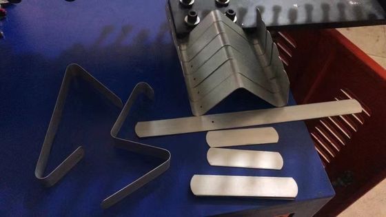 Metal Wire Flat Iron Bending Machine Stainless Steel 50m/Min With Servo Motor