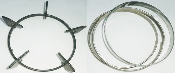 Flat Iron Steel Wire Ring Making Machine 2MM - 10MM Numerical Control