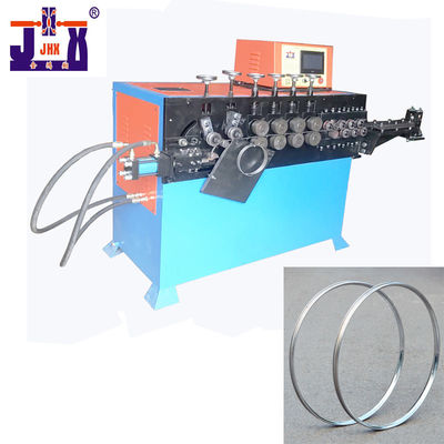 380V 50HZ Steel Ring Making Machine Servo Feeding Automatic Turning Machine
