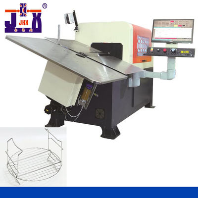 2mm - 6mm Wire Straightening And Cutting Machine 3D CNC Wire Bender