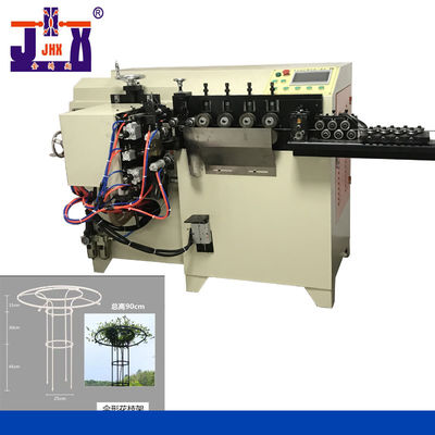 Flowerpot Stand Wire Forming Machine 6mm Diameter Ring Butt Welding Machine