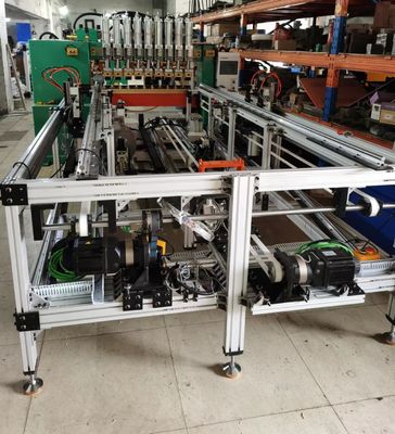 Variable frequency multi head spot welder