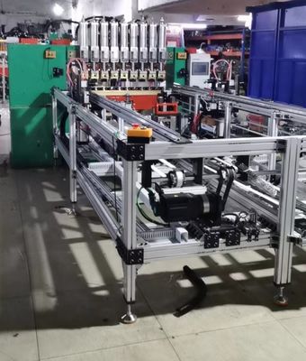 Multi Cylinder Row Spot Weld Machine Medium Frequency For Stainless Steel Mesh