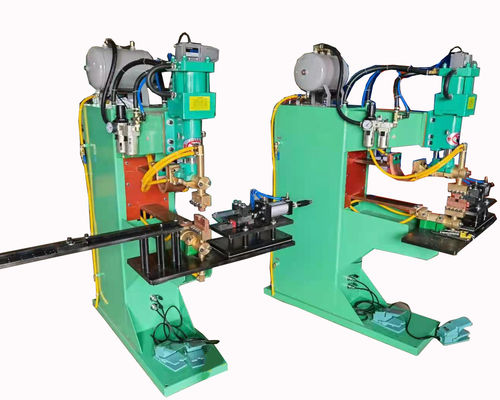 Vertical Square Tube Pipe Welding Machine T Type Air Compression 380V
