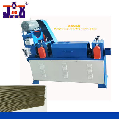 Automatic Wire Straightening Cutting Machine 5MM - 9MM For Hardware Construction