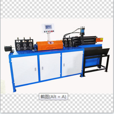 Auto Wire Straightening Cutting Machine Chasing Shear Wire Straightener And Cutter