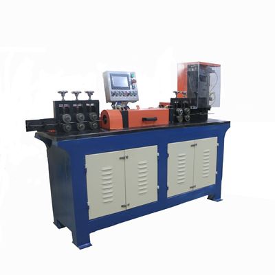 7KW Flying Shear Steel Straightening Machine 1MM - 2.5MM