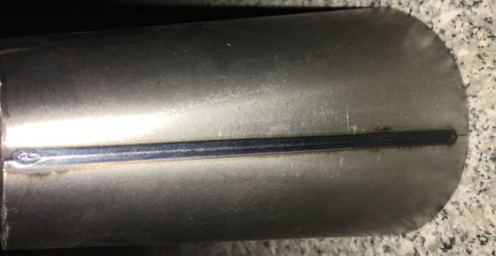 Argon arc welding straight seam welder