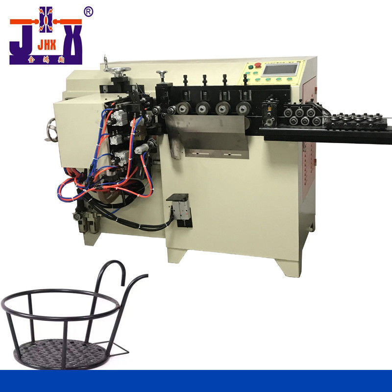 Counting Wire Forming Machine Circle Making Machine 2mm - 4mm For Flowerpot Stand